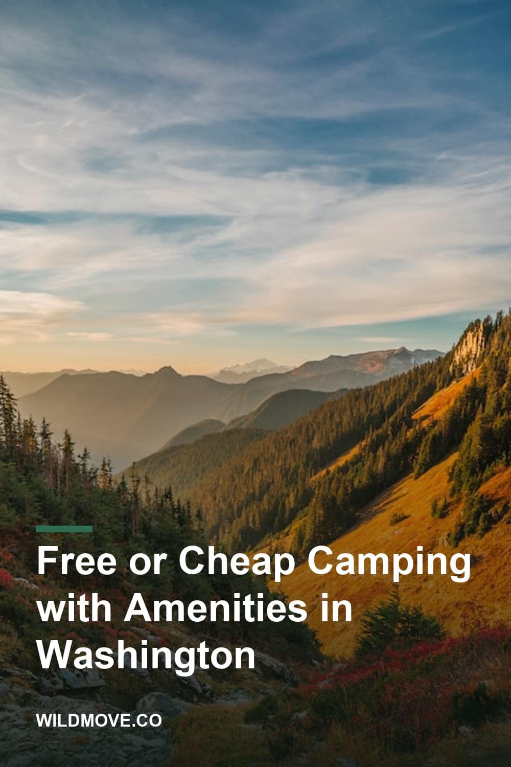 Free or Cheap Camping with Amenities in Washington