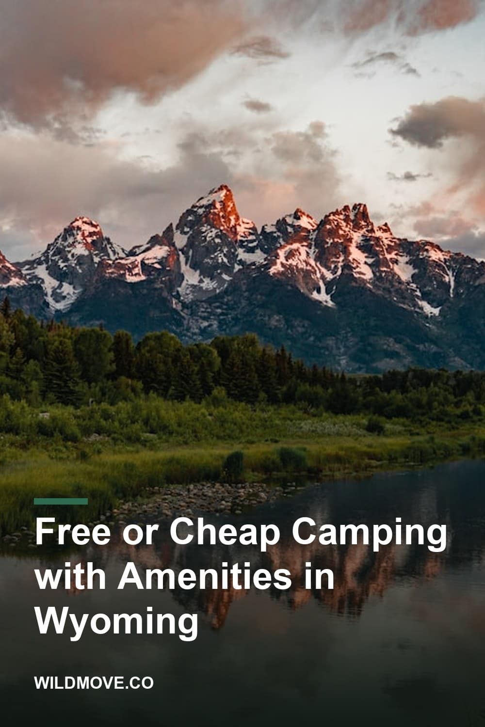 Free or Cheap Camping with Amenities in Wyoming