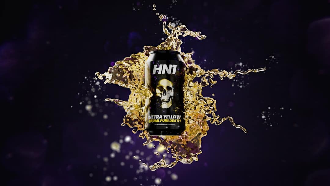 A cell phone with a picture of a skull on it